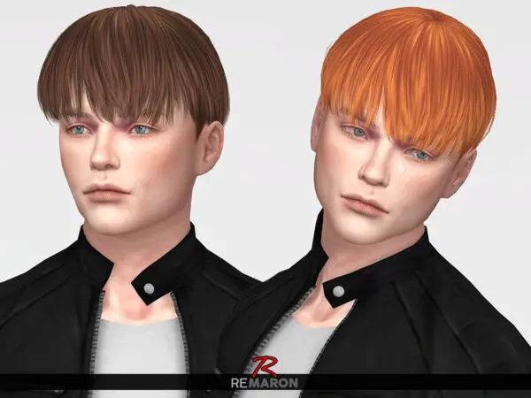 The Sims Resource: Gelato Hair Retextured by remaron for Sims 4