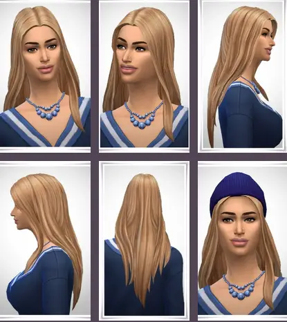 Birksches sims blog: Gene hair for Sims 4