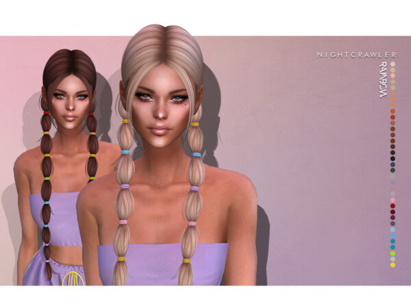 The Sims Resource: Rainbow by Nightcrawler for Sims 4