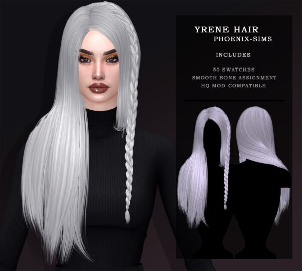 Sonya Sims: Yrene, Sana and Helys Hair for Sims 4