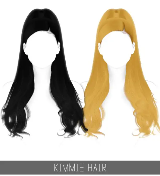 Simpliciaty: Kimmie hair for Sims 4