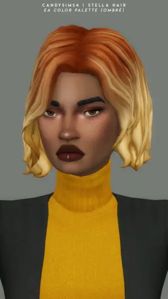 Candy Sims 4: Stella Hair for Sims 4