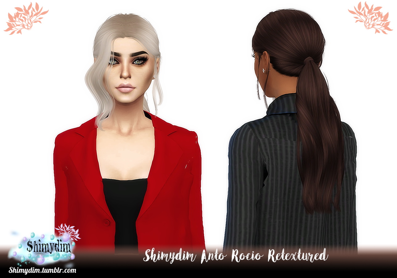 Anto Rocio Hair Retexture At Shimydim Sims Sims 4 Upd