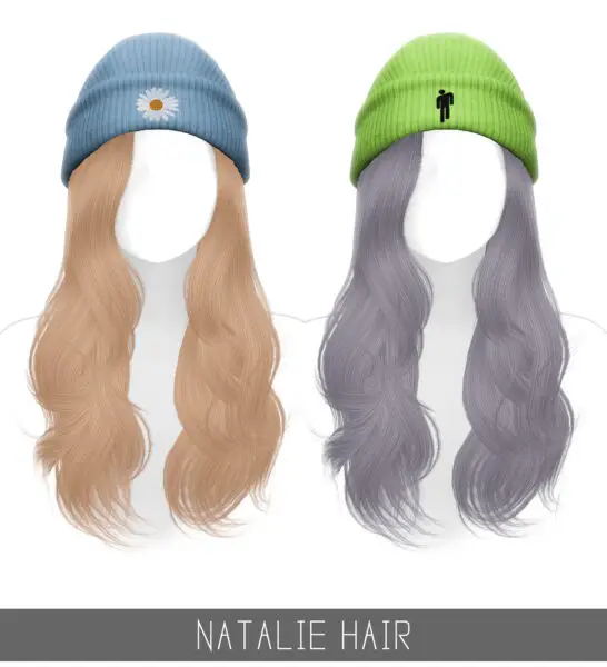 Simpliciaty: Natalia Hair for Sims 4