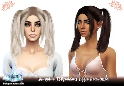 Shimydim: Tsminh`s Lizzy  Hair Retextured for Sims 4