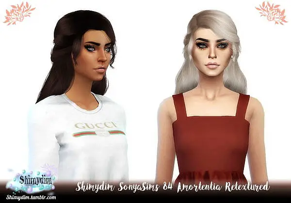 Amortentia Hair Retexture ~ Shimydim for Sims 4
