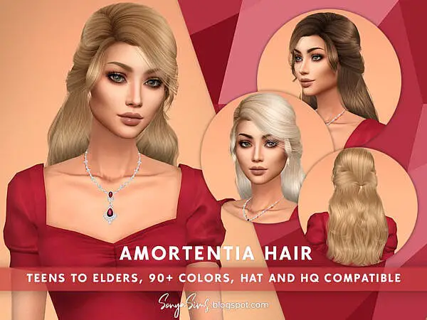 Amortentia Hair by SonyaSimsCC ~ The Sims Resource for Sims 4
