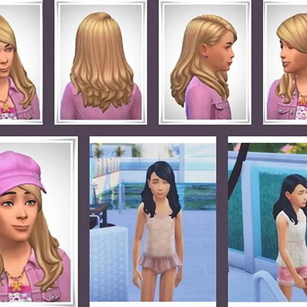 Franky Hairstyle ~ Birksches Sims Blog for Sims 4