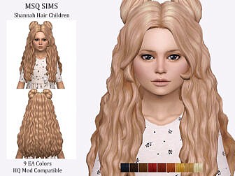 Shannah Hair Children by MSQ Sims