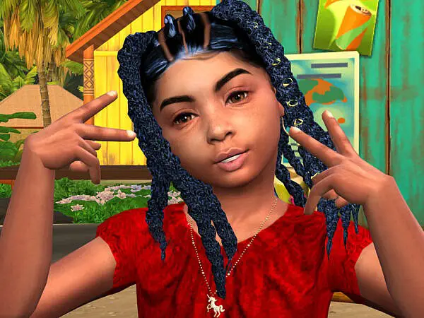 Jaquetta S Baby Braids By Drteekaycee The Sims Resource Sims 4 Hairs