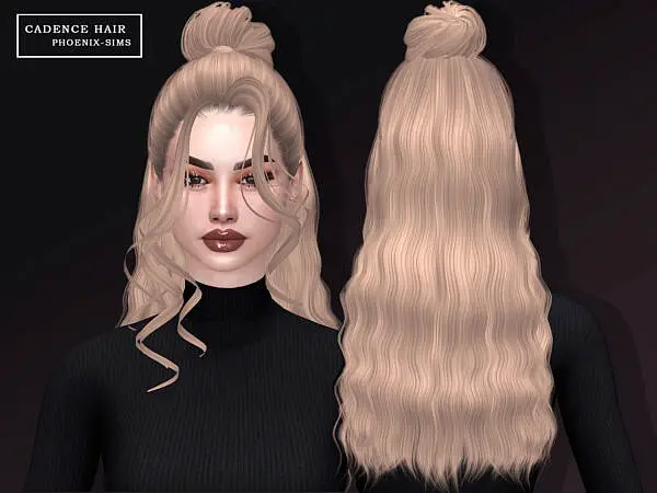 Cadence, Mae, Lindsey and April Hairs ~ Phoenix Sims for Sims 4