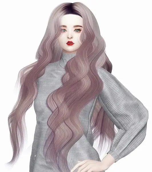 Maiden Hairstyle ~ Nilyn Sims 4 for Sims 4