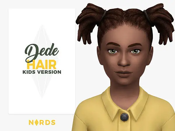 Nords Dede Hair ~ The Sims Resource for Sims 4