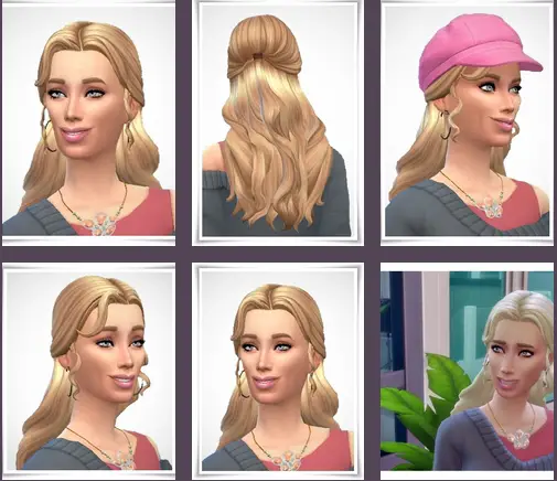 Demi Hairstyle ~ Birksches Sims Blog - Sims 4 Hairs