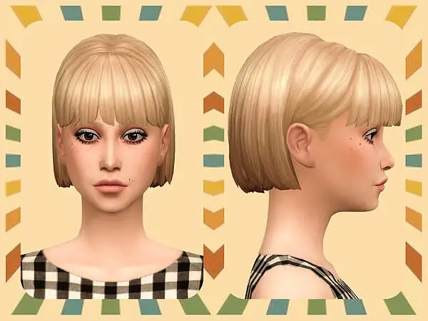 Donna Hairstyle by Nords ~ The Sims Resource for Sims 4