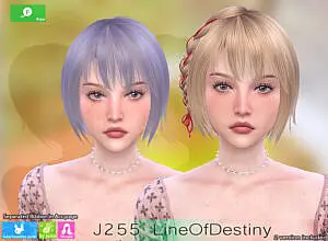 J255 Line Of Destiny Hair