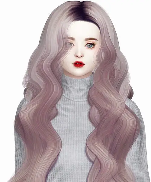 Maiden Hairstyle ~ Nilyn Sims 4 for Sims 4