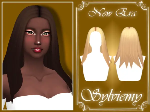 New Era Hair by Sylviemy ~ The Sims Resource for Sims 4