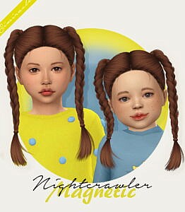 Nightcrawler`s Magnetic Hair Retextured