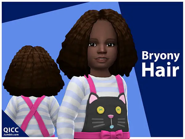 qicc Bryony Hair ~ The Sims Resource for Sims 4