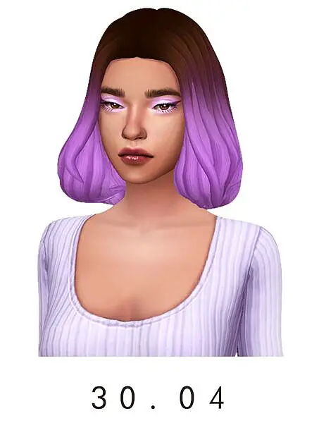 April Hairs ~ Isjao for Sims 4