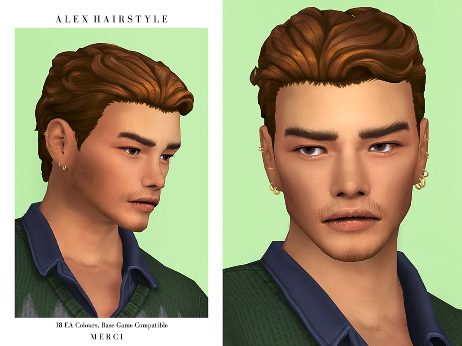 male delirious hairstyle sims 4