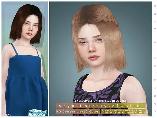 Arya Hairstyle Child by DarkNighTt