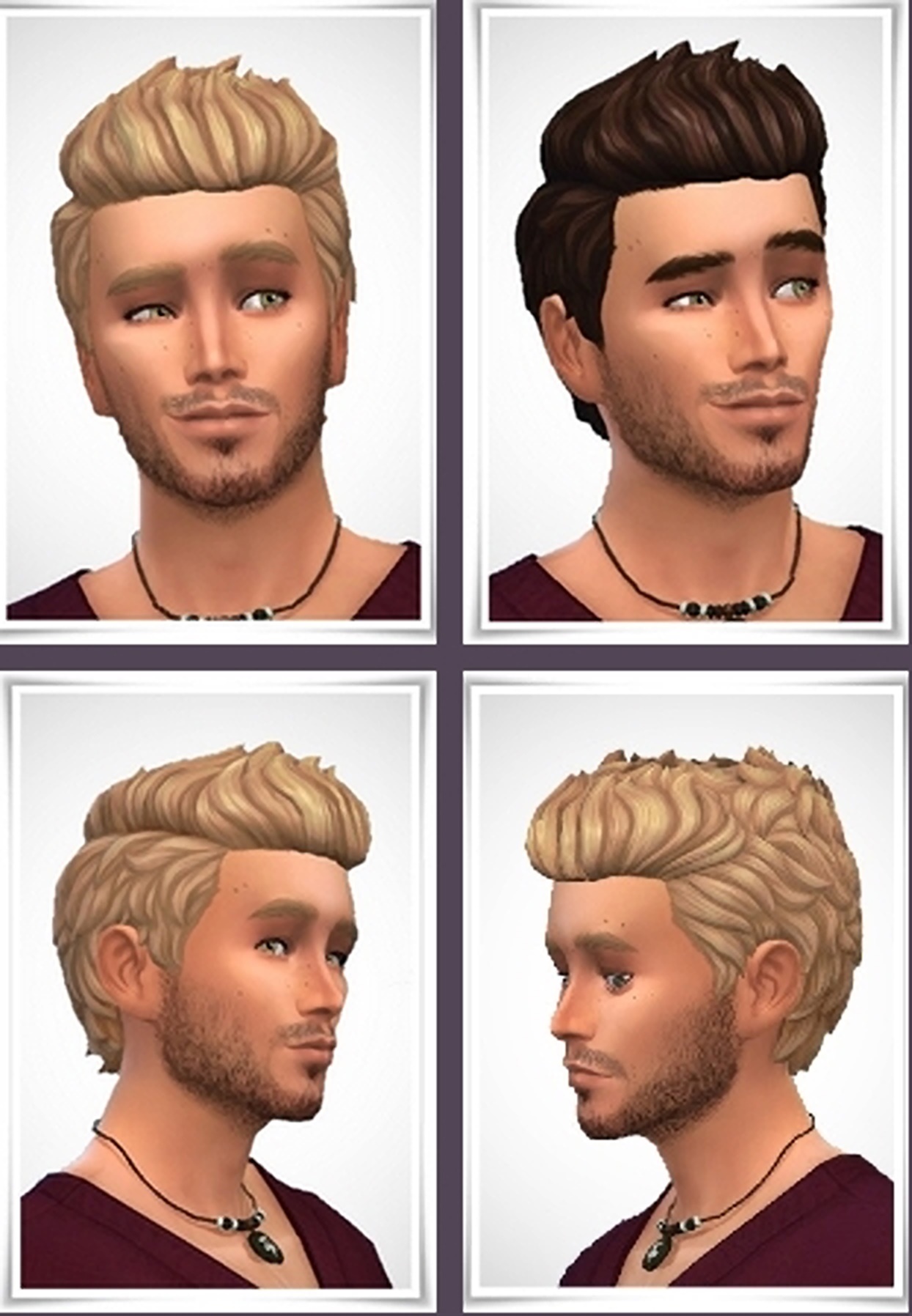 Johannes Hairstyle Birksches Sims Blog Sims Hairs