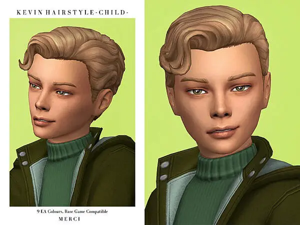 Kevin Hairstyle Child ~ The Sims Resource for Sims 4