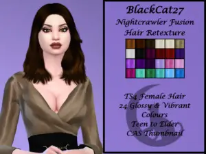 Nightcrawler`s Fusion Hair Retextured by BlackCat27