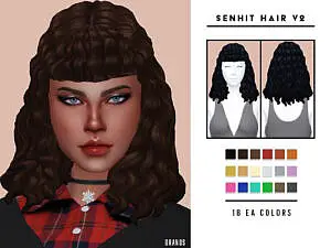 Senhit Hairstyle V2 by OranosTR
