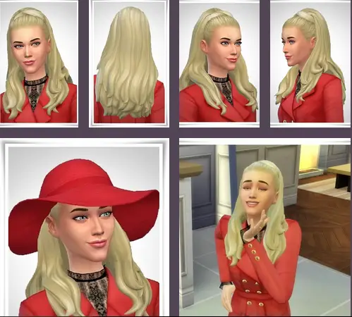 Ursula Hairstyle ~ Birksches Sims Blog for Sims 4