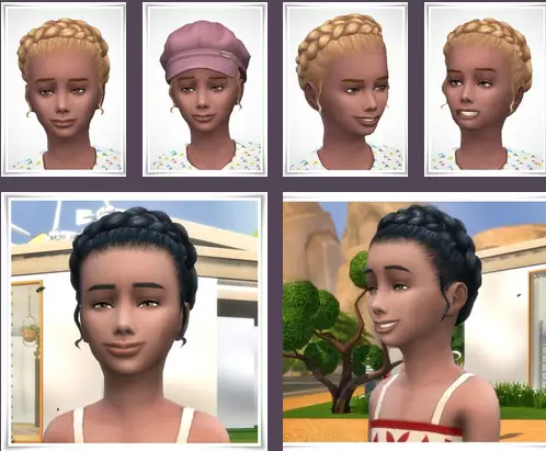 Verity Girls Hair ~ Birksches Sims Blog for Sims 4
