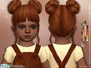 Alena Hair Toddler by MSQSIMS