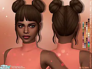 Alena Hairstyle by MSQSIMS