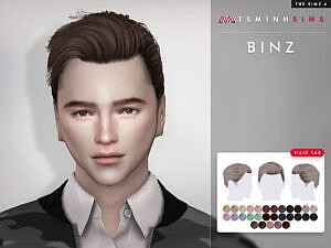 Binz Hair 148 by TsminhSims