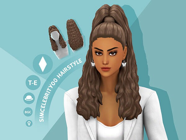 Fallon Hairstyle by simcelebrity00 ~ The Sims Resource for Sims 4