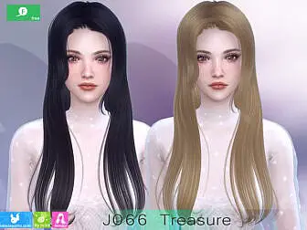 J066 Treasure Hairstyle