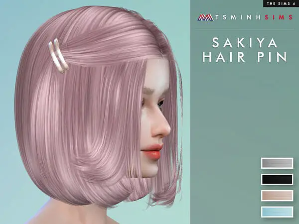 Sakiya Hair 150 by TsminhSims ~ The Sims Resource for Sims 4