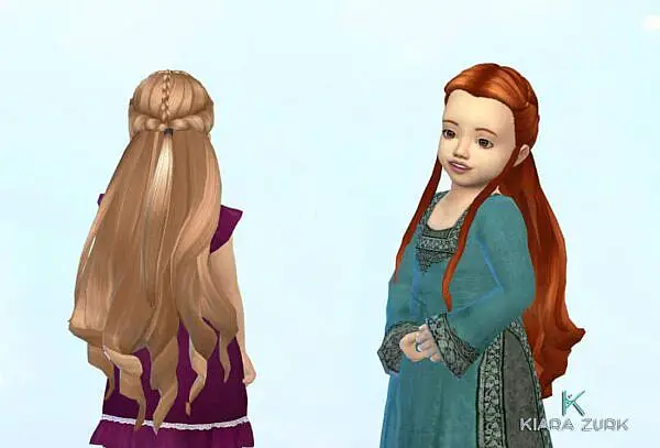 Tauriel Hairstyle ~ Mystufforigin for Sims 4