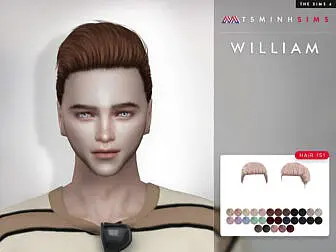 William Hairstyle by TsminhSims