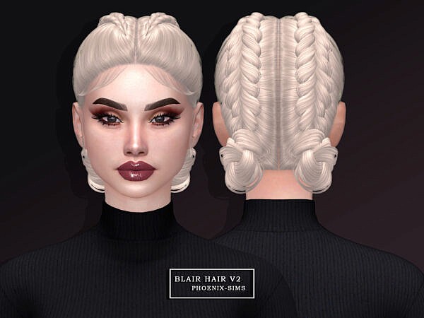 Blair Hair ~ Phoenix Sims for Sims 4