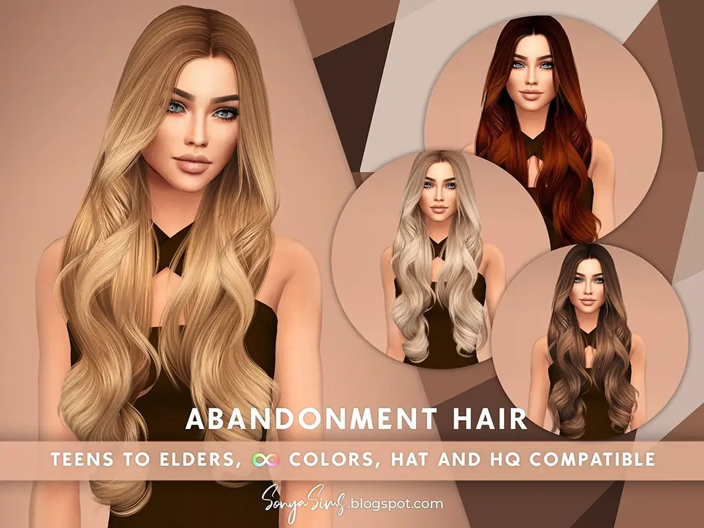 Eden Hair Sonya Sims Sims 4 Hairs Vrogue