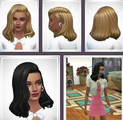 Esther Hair ~ Birksches Sims Blog for Sims 4