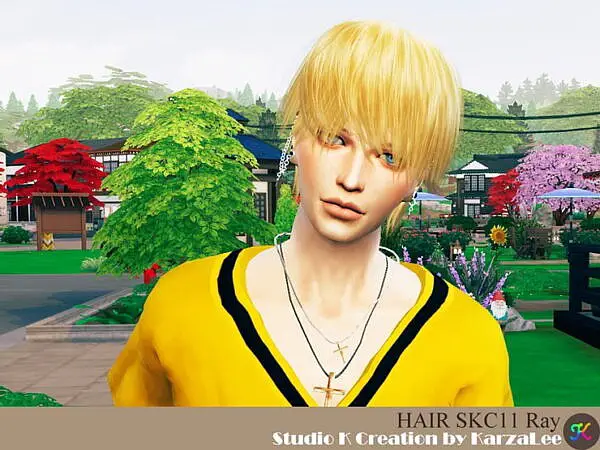 Hair SKC 11 Ray ~ Studio K Creation for Sims 4