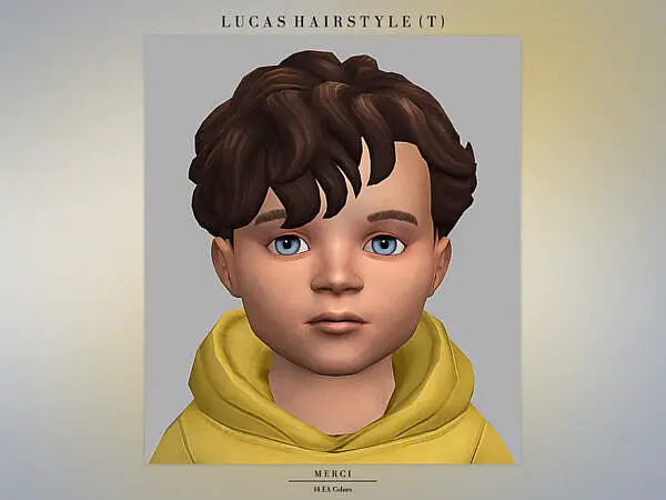 Lucas Hairstyle Toddler by Merci ~ The Sims Resource for Sims 4