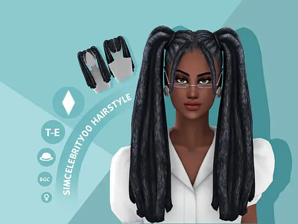 Luna Hairstyle by simcelebrity00 ~ The Sims Resource for Sims 4