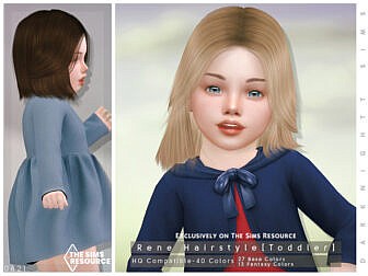 Rene Hairstyle for toddlers by DarkNighTt