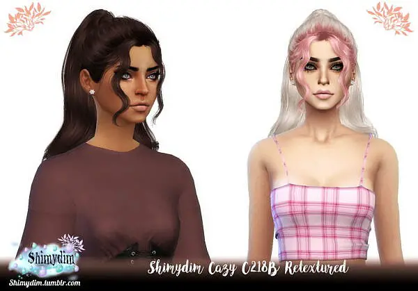 Cazy`s C218 Hair Retexture ~ Shimydim for Sims 4