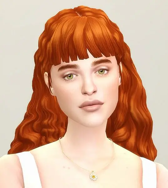 Chloe Hair ~ Rusty Nail for Sims 4